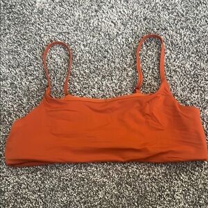 Orange Bikini Top